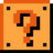 Retro Question Block Icon